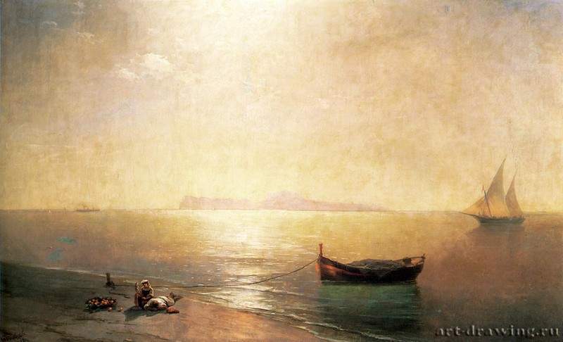 Штиль на Средиземном море. 1892 - Calm in the Mediterranean. 1892
216 х 345 смХолст, маслоРомантизм, реализмРоссияЕреван. Государственная картинная галерея Армении